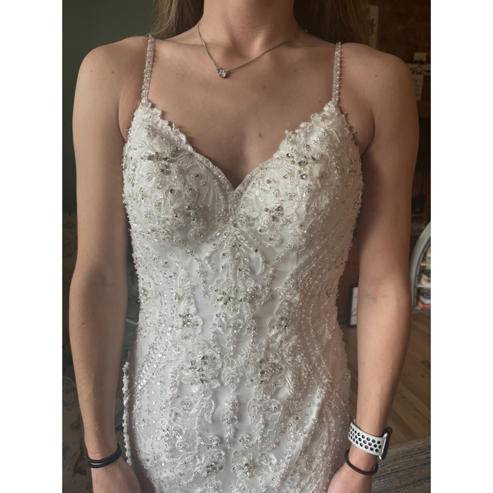BRAND NEW Kitty Chen Wedding Dress - Picture 8 of 11